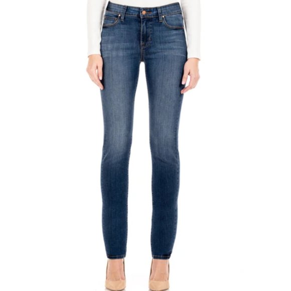 FIDELITY Stevie Mid Rise Straight Leg Viper Rinse Jeans Sz 28 - Picture 1 of 11